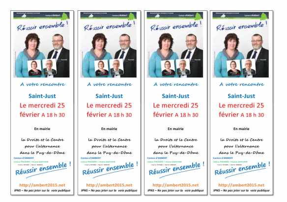 départementales 2015, canton d'Ambert