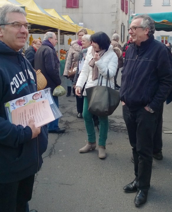 Tracts, professions de foi, Denis Gourbeyre s'y connait en communication !