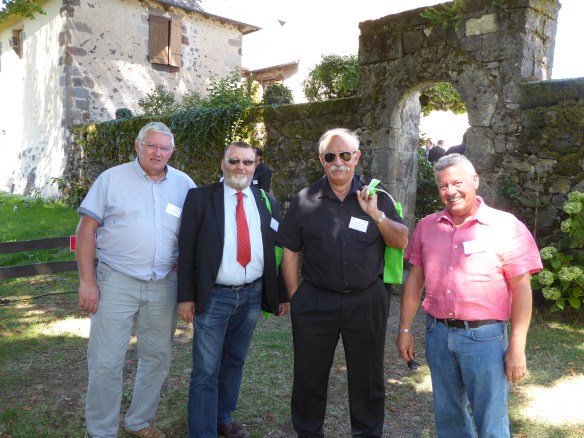 Ruralitic 2015. Georges MORISSON, Michel SAUVADE, Jean-Marie HERNANDEZ et Maurice BERAUD, des projets numériques pleins la tête