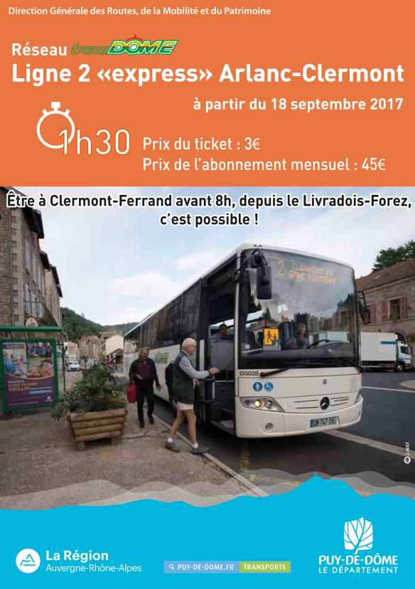 flyer A5-2ligne clermont-Ambert